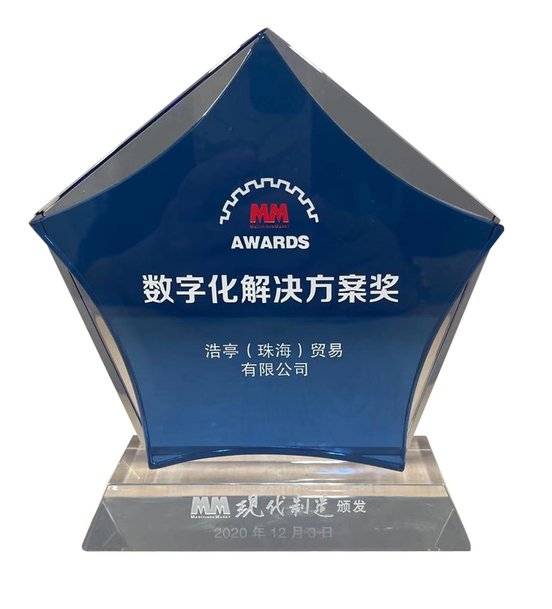 HARTING China wins “Digital Solution Award”